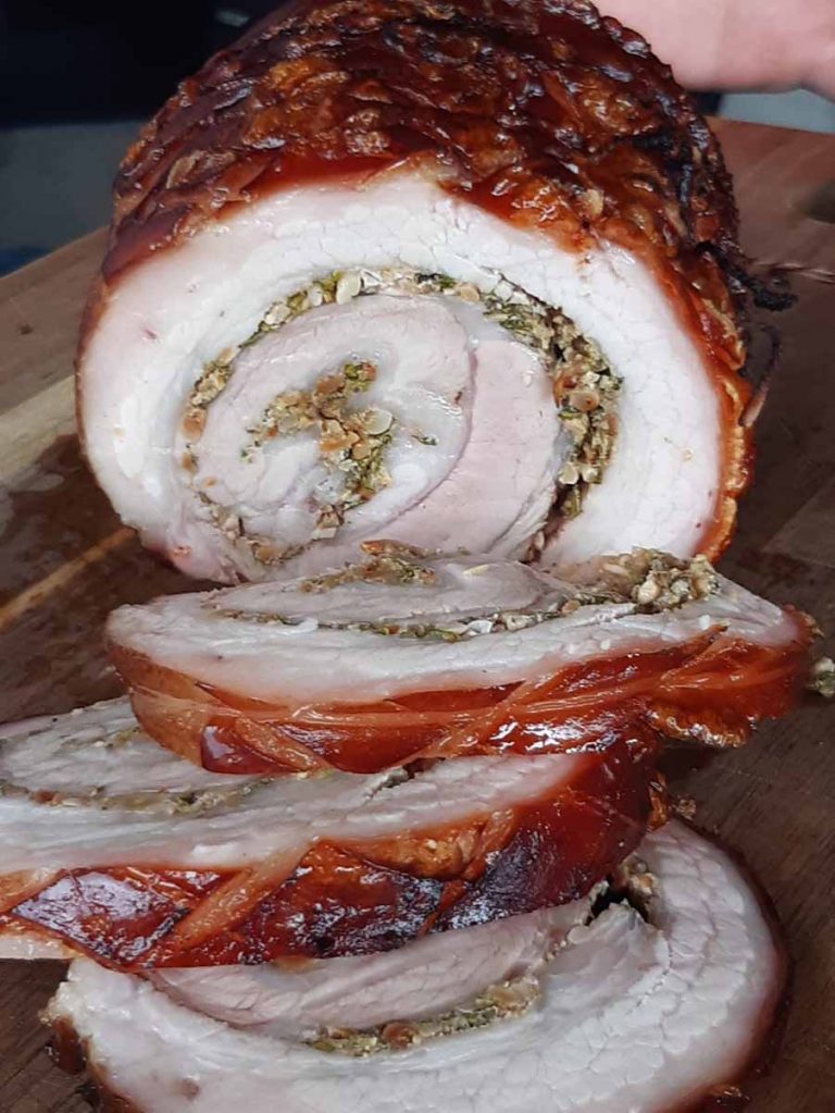 Lees meer over het artikel Porchetta van buikspek (BBQ)